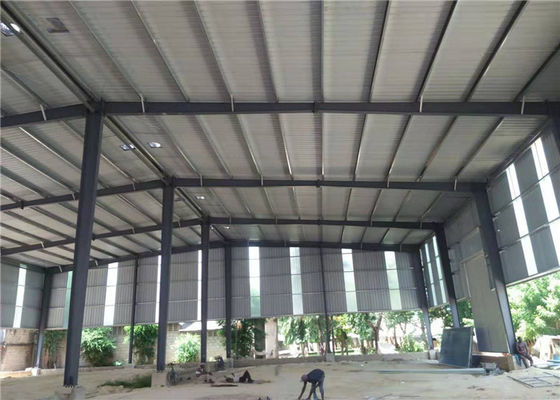 जस्ता रंगीन नालीदार चादरें छत डिजाइन फिलीपींस स्टील संरचना कार्यशाला