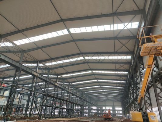 अनुकूलित आकार पूर्वनिर्मित इस्पात निर्माण उच्च हवा प्रतिरोध डिजाइन