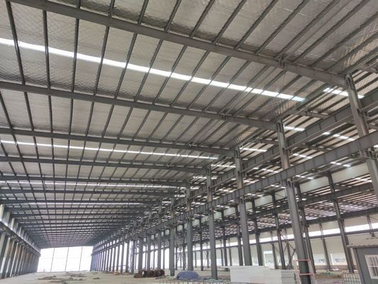 अनुकूलित आकार पूर्वनिर्मित इस्पात निर्माण उच्च हवा प्रतिरोध डिजाइन